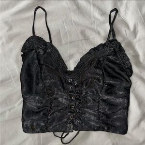 satin corset top ᥫ᭡